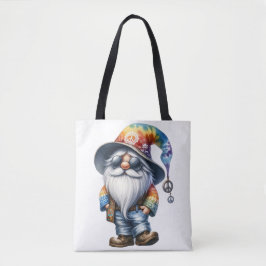 Bolso De Tela Hippy Gnome