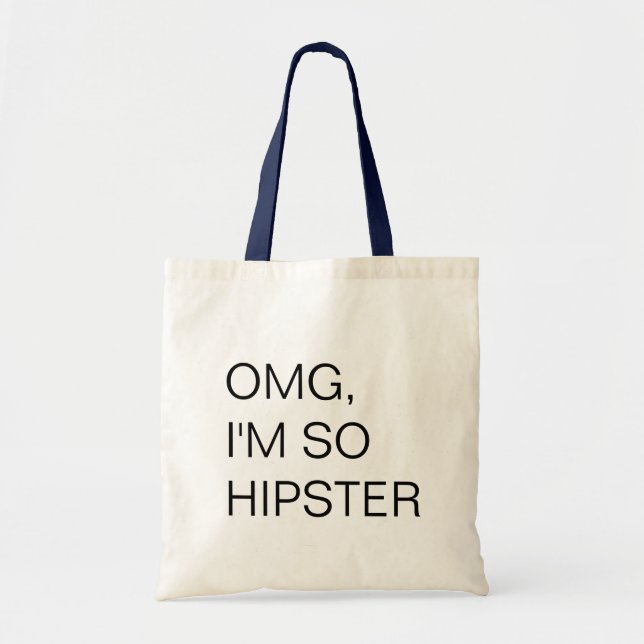 Bolso De Tela hipster (Frente)