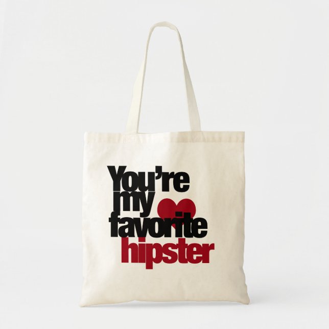 Bolso De Tela Hipster favorito (Frente)