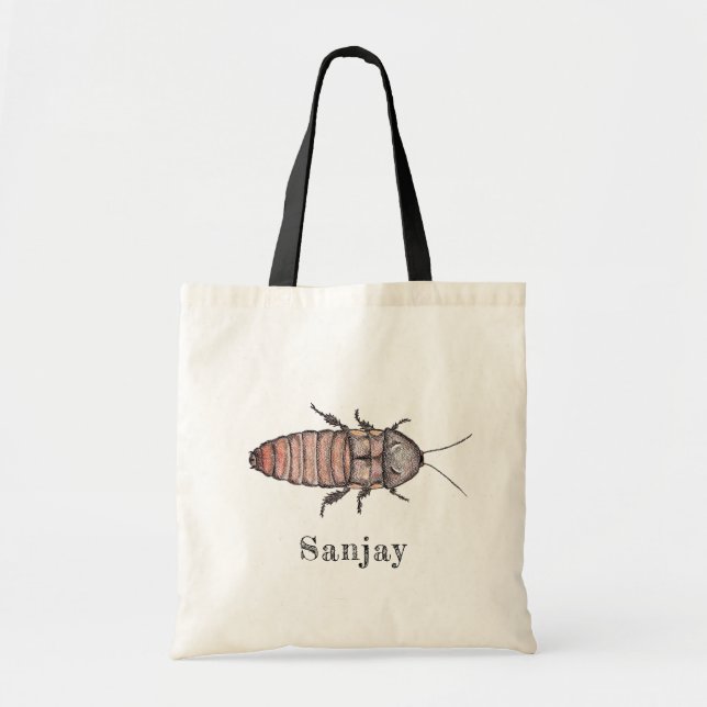 Bolso De Tela Hissing Cockroach Tote Bag (Frente)
