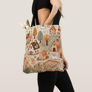 Bolso De Tela Historia de hadas