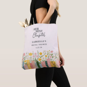 Bolso De Tela Historia Floral de Cuentos Su próximo capítulo Des