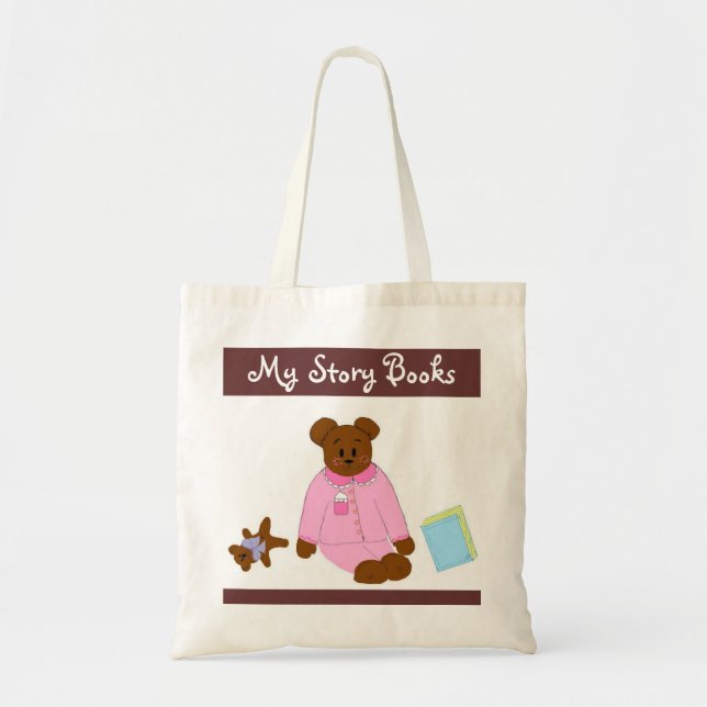 Bolso De Tela Historias de Bedtime (Frente)