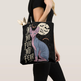 Bolso De Tela Historias de horror de gato esfinges