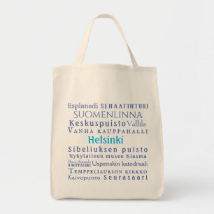 Bolso De Tela Hitos de Helsinki