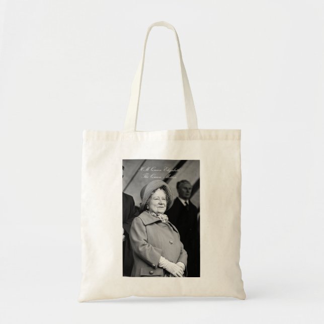 Bolso De Tela HM La Reina Madre Badminton 1976 (Frente)