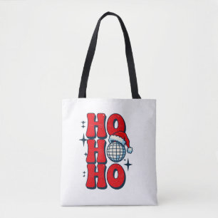 Bolso De Tela Ho ho ho feliz navidad
