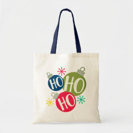 Bolso De Tela Ho Ho Ho Ho Festividades Navidades Navidad moderna
