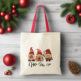 Bolso De Tela ¡Ho Ho Ho Ho Ho Ho! Navidades de Gnomes Nórdicos