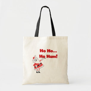 Bolso De Tela Ho Ho Ho Ho Hum Santa camisetas y regalos