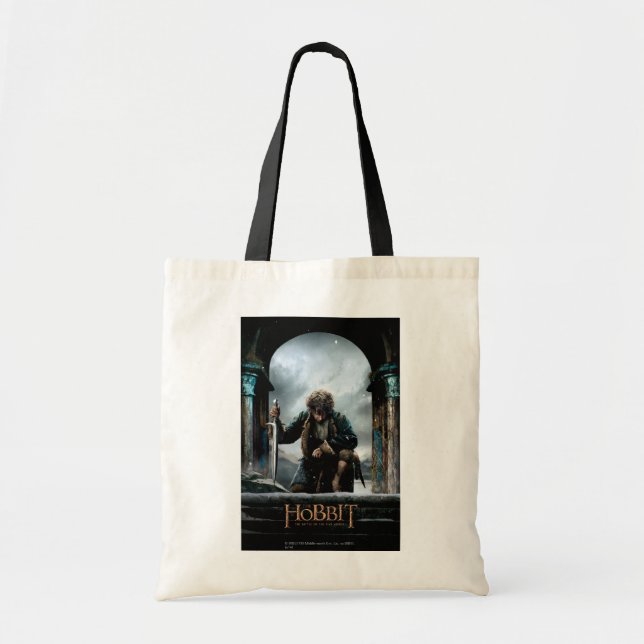 Bolso De Tela Hobbit - Poster de cine BILBO BAGGINS™ (Frente)