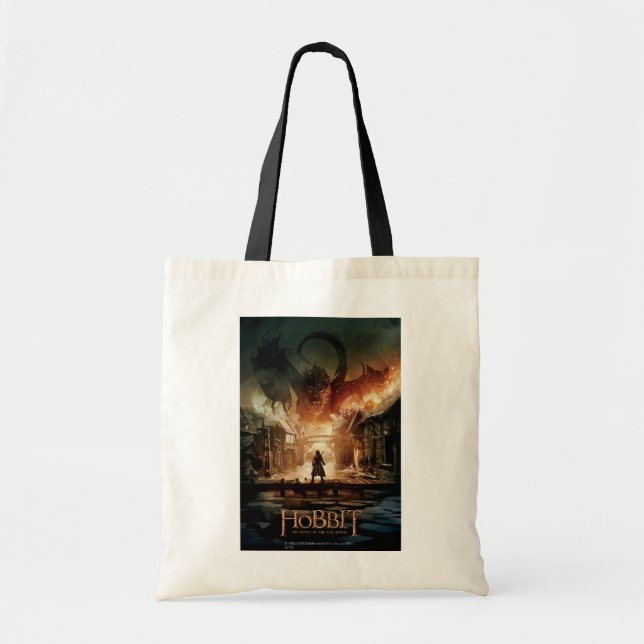 Bolso De Tela Hobbit - Poster de cine de Laketown (Frente)