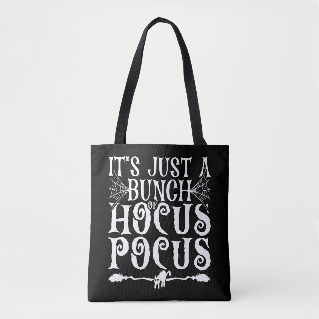 Bolso De Tela Hocus Pocus Halloween (Anverso)