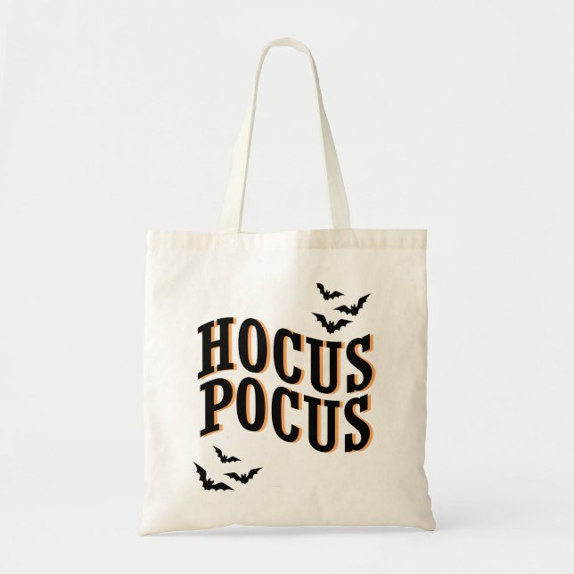 Bolso De Tela Hocus Pocus Spooky Cute Wites Halloween Tote Bag (Frente)