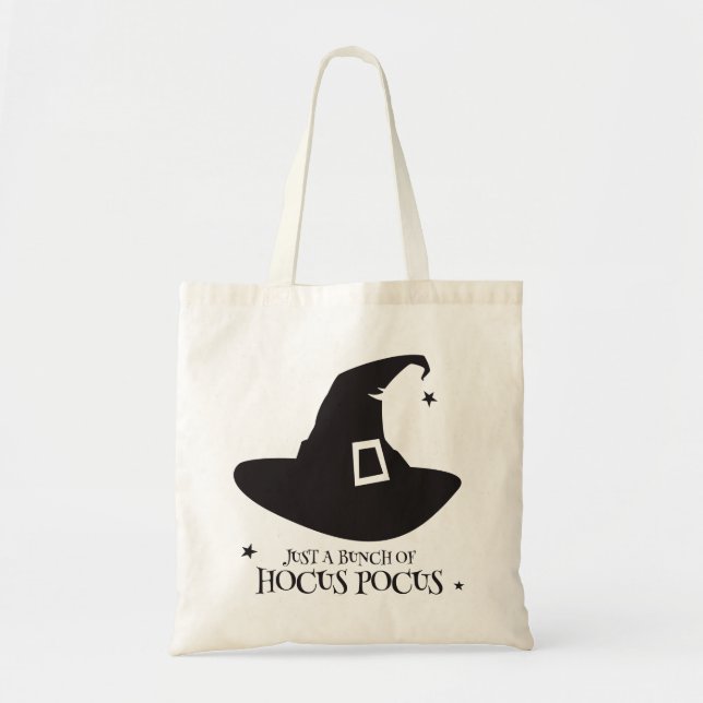 Bolso De Tela Hocus Pocus Witch Gorra (Frente)