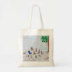 Bolso De Tela Hog. de Scootin de arranque