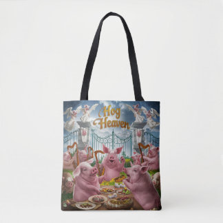 Bolso De Tela Hog Heaven (o Hell)