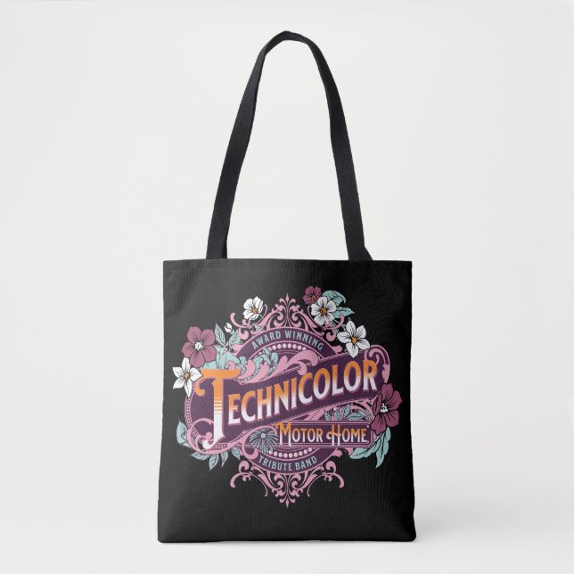 Bolso De Tela Hogar de motor tecnicolor (Anverso)