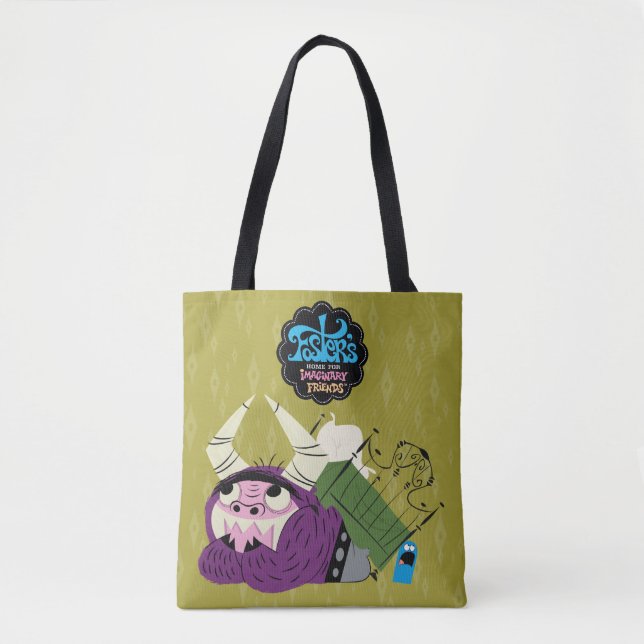 Bolso De Tela Hogar Foster para amigos imaginarios | Bajo la cam (Anverso)