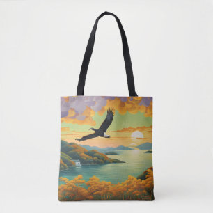 Bolso De Tela Hogar volador