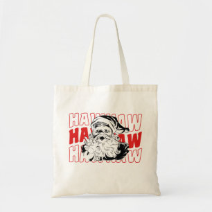 BOLSO DE TELA HOHOHOHO - NAVIDADES.
