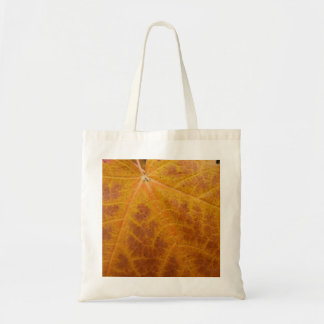 Bolso De Tela Hoja de arce amarilla otoño Resumen Naturaleza