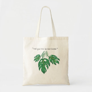 Bolso De Tela Hoja de corte