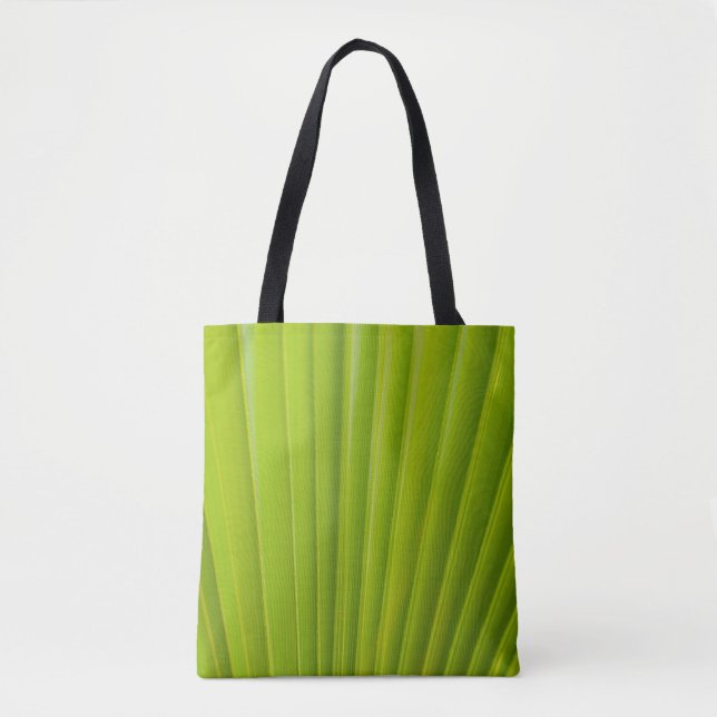 Bolso De Tela Hoja verde (Anverso)