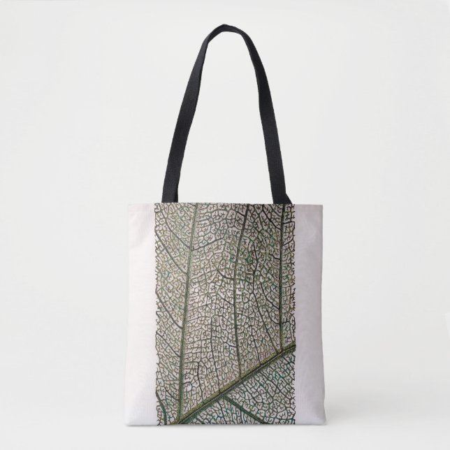 Bolso De Tela Hoja verde (Anverso)