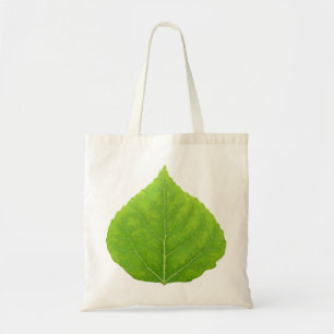 Bolso De Tela Hoja verde de lápiz #11