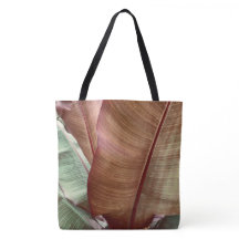 Hoja verde y roja profunda