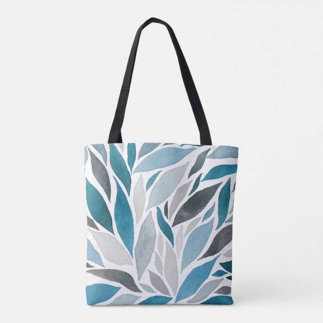 Bolso De Tela hojas de árbol (Reverso)