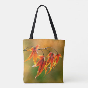 Bolso De Tela Hojas de arce japonesas