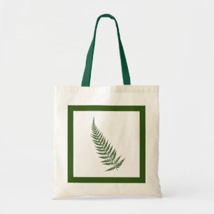 Bolso De Tela Hojas de hierro botánico presionadas - Mezcla y co