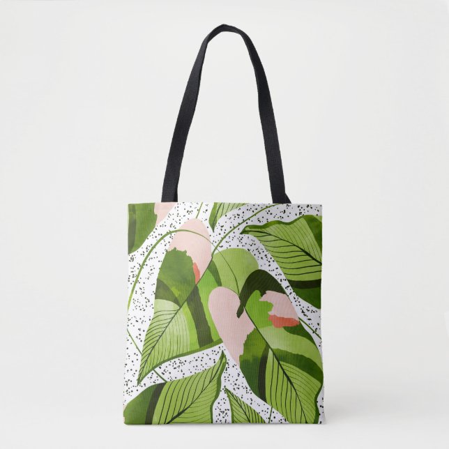 Bolso De Tela Hojas de rubor (Anverso)
