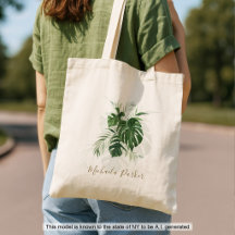 Hojas tropicales modernas personalizadas