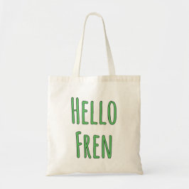 Bolso De Tela Hola Amigo