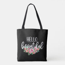 Hola Bellas Rosas Acuarela Tipografía Chic