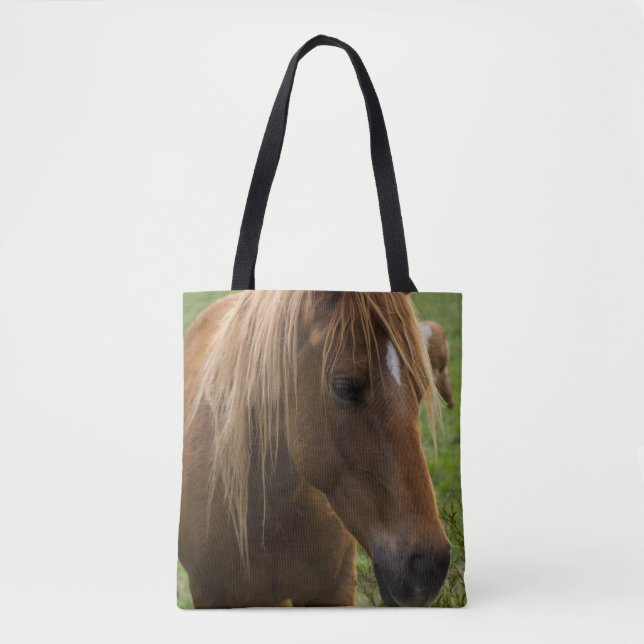 Bolso De Tela Hola de caballo (Anverso)
