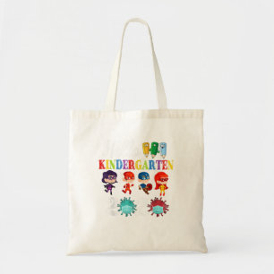Bolso De Tela Hola Kindergarten 2020 De Vuelta A La Escuela