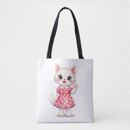 Bolso De Tela Hola Kitty!