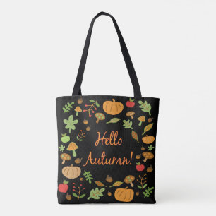 Bolso De Tela ¡Hola, otoño!