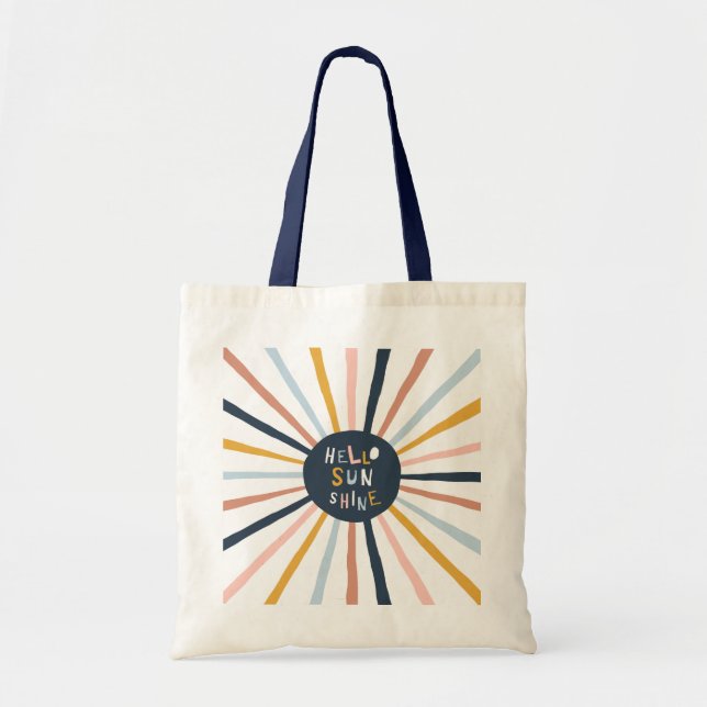 Bolso De Tela Hola Sunshine (Frente)