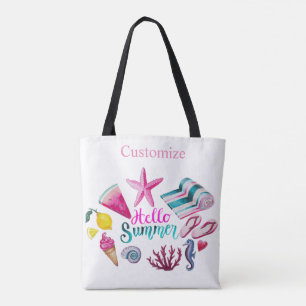 Bolso De Tela Hola veraniego Thunder Cove
