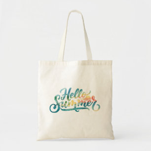Bolso De Tela Hola Verano