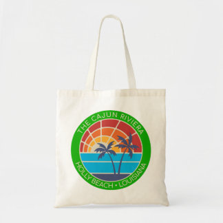 Bolso De Tela Holly Beach Louisiana La Riviera Cajún