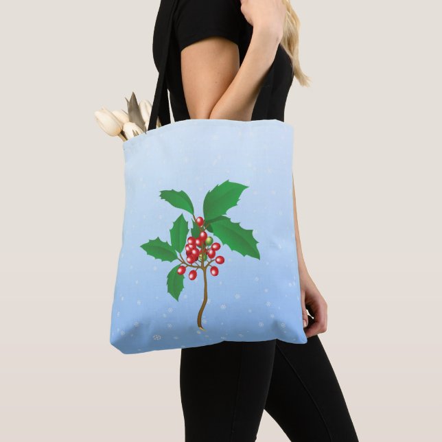 Bolso De Tela Holly Berry (Detalle)