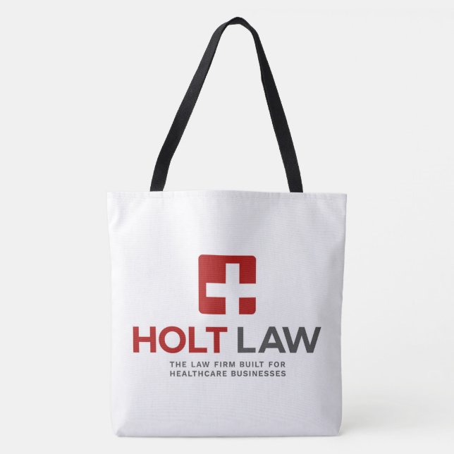 Bolso De Tela Holt Law (Anverso)