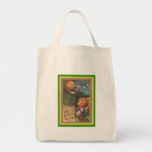 Bolso De Tela Hombre Calabaza Cantante Vintage