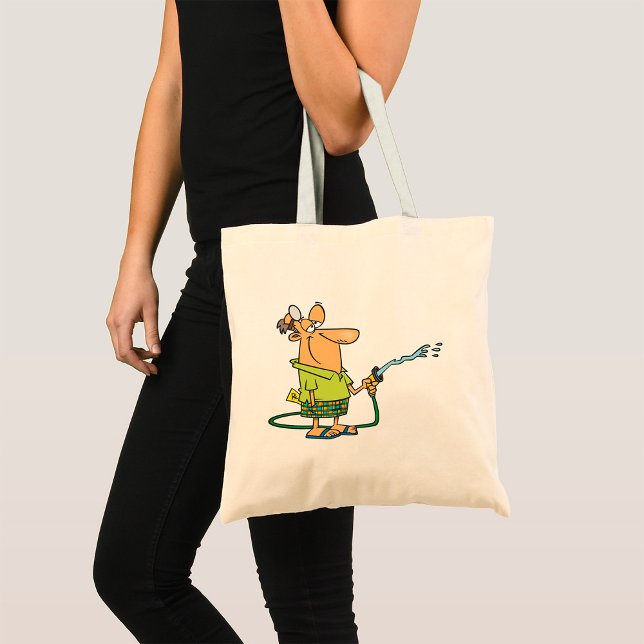 Bolso De Tela Hombre Con Mano De Jardín (Subido por el creador)